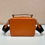 Replica Prada 2VH069 Brique Saffiano leather bag Orange39820 - Image 4