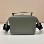 Replica Prada 2VH069 Brique Saffiano leather bag Gray39793 - Image 4