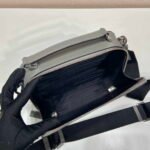 Replica Prada 2VH069 Brique Saffiano leather bag Gray39793 - Image 7