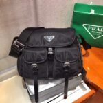 Replica Prada Nylon Shoulder Bag 1BD225 Black39356