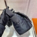 Replica Prada Medium Nylon Shoulder Bag 1BD671 Black39346 - Image 5