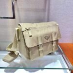 Replica Prada Medium Nylon Shoulder Bag 1BD671 Apricot39327