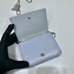 Replica Prada Crystal-studded card holder with shoulder strap 1MR024 White Crystal40004 - Image 7