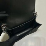 Replica Prada Crystal-studded card holder with shoulder strap 1MR024 Black Crystal39994 - Image 7