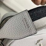 Replica Prada Leather bag with shoulder strap 1BH082 Gray40059 - Image 5