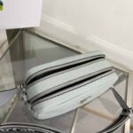 Replica Prada Leather bag with shoulder strap 1BH082 Gray40059 - Image 6