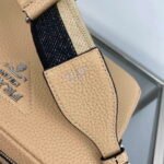 Replica Prada Leather bag with shoulder strap 1BH082 Apricot40026 - Image 5