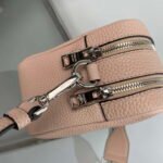 Replica Prada Leather bag with shoulder strap 1BH082 Pink40070 - Image 5