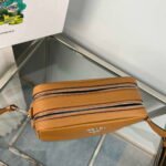 Replica Prada Leather bag with shoulder strap 1BH082 brown40080 - Image 7