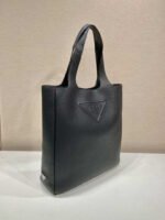 Replica Prada 2VG092 Leather Tote Shoulder Bags Black39772 - Image 2