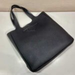Replica Prada 2VG092 Leather Tote Shoulder Bags Black39772 - Image 3