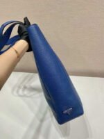 Replica Prada 2VG092 Leather Tote Shoulder Bags Blue39773 - Image 5