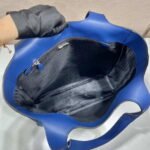 Replica Prada 2VG092 Leather Tote Shoulder Bags Blue39773 - Image 7