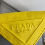 Replica Prada Saffiano Prada Triangle bag 2VH155 Yellow40399 - Image 3