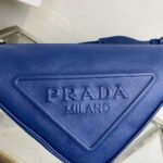 Replica Prada Saffiano Prada Triangle bag 2VH155 Blue40377 - Image 3