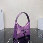 Replica Prada 1NE515 Re-Edition 2000 sequined Re-Nylon mini-bag Purple39489 - Image 2