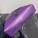 Replica Prada 1NE515 Re-Edition 2000 sequined Re-Nylon mini-bag Purple39489 - Image 3