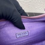 Replica Prada 1NE515 Re-Edition 2000 sequined Re-Nylon mini-bag Purple39489 - Image 8