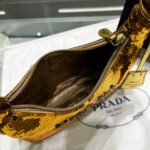 Replica Prada 1NE515 Re-Edition 2000 sequined Re-Nylon mini-bag Gold39479 - Image 7
