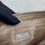Replica Prada 1NE515 Satin mini-bag with artificial crystals apricot39594 - Image 7