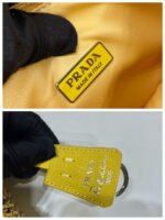Replica Prada 1NE515 Satin mini-bag with artificial crystals Yellow39683 - Image 7