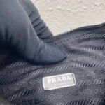 Replica Prada 1NE515 Satin mini-bag with artificial crystals Black39604 - Image 7