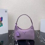 Replica Prada 1NE515 Re-Nylon Re-Edition 2000 mini-bag Purple39576 - Image 6