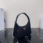 Replica Prada 1NE515 Re-Nylon Re-Edition 2000 mini-bag black red39509