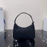 Replica Prada 1NE515 Re-Nylon Re-Edition 2000 mini-bag black red39509 - Image 2