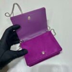 Replica Prada Cardholder with shoulder strap and sequins 1MR024 Purple39984 - Image 6