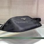 Replica Prada 2VL033 Nylon and Saffiano leather belt Bag in Black39896 - Image 4