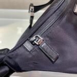 Replica Prada 2VL033 Nylon and Saffiano leather belt Bag in Black39896 - Image 6