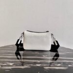 Replica Prada 2VH113 Saffiano leather shoulder Bag in White39858 - Image 3
