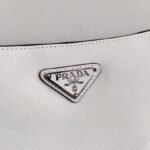 Replica Prada 2VH113 Saffiano leather shoulder Bag in White39858 - Image 5