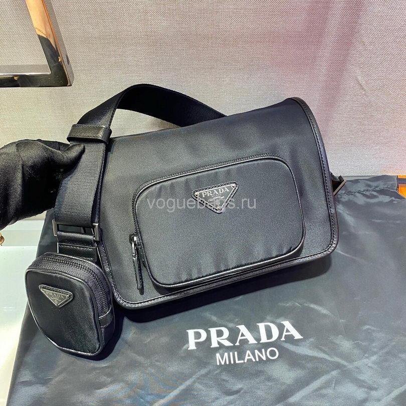 65325649b701b.jpg Replica Prada 2VD041 Re Nylon And Saffiano Leather Shoulder Bag in Black39724 - Image 1
