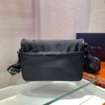 Replica Prada 2VD041 Re Nylon And Saffiano Leather Shoulder Bag in Black39724 - Image 3