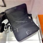 Replica Prada 2VD041 Re Nylon And Saffiano Leather Shoulder Bag in Black39724 - Image 6
