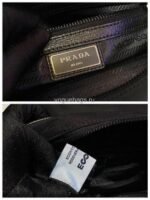Replica Prada 2VD041 Re Nylon And Saffiano Leather Shoulder Bag in Black39724 - Image 8