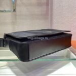 Replica Prada 2VD039 Re Nylon And Saffiano Leather Shoulder Bag in Black39723 - Image 3
