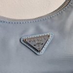 Replica Prada 1BH204 Prada Re-Edition 2005 Nylon Bag Light Blue39417 - Image 5