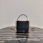 Replica Prada Saffiano Leather Symbole Bag 1BN021 Black40357 - Image 2