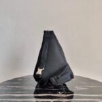 Replica Prada Re-Nylon and leather Backpack 2VZ092 Black40340 - Image 2