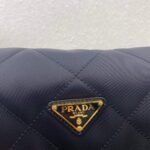 Replica Prada Nylon Vintage Chain Stray Bag 1BD630 Black40250 - Image 4