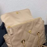 Replica Prada Nylon Vintage Chain Stray Bag 1BD630 Apricot40232 - Image 5