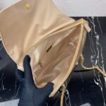 Replica Prada Nylon Vintage Chain Stray Bag 1BD630 Apricot40232 - Image 6