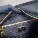 Replica Prada Nylon Vintage Chain Stray Bag 1BD625 Black40231 - Image 7