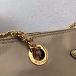Replica Prada Nylon Vintage Chain Stray Bag 1BD625 Apricot40212 - Image 5