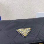 Replica Prada Nylon Vintage Chain Stray Bag 1BD620 Black40211 - Image 3