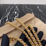 Replica Prada Nylon Vintage Chain Stray Bag 1BD620 Apricot40191 - Image 5