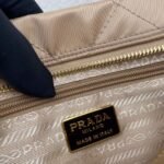 Replica Prada Nylon Vintage Chain Stray Bag 1BD620 Apricot40191 - Image 7